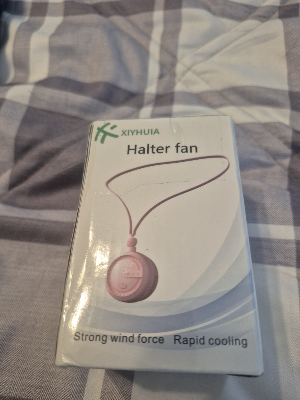 Source Unknown Pink Halter Fan Necklace